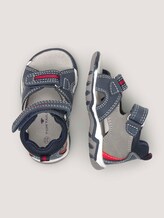 Sandalen mit Klettverschluss - unisex - navy-grey-red Sandalen mit Klettverschluss - unisex - navy-grey-red - 13 - TOM TAILOR