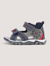 Sandalen mit Klettverschluss - unisex - navy-grey-red Sandalen mit Klettverschluss - unisex - navy-grey-red - 7 - TOM TAILOR