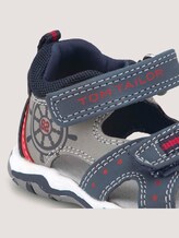 Sandalen mit Klettverschluss - unisex - navy-grey-red Sandalen mit Klettverschluss - unisex - navy-grey-red - 9 - TOM TAILOR