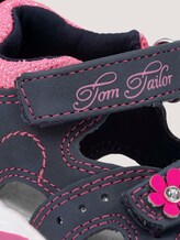 Sandalen mit Klettverschluss und Blumen - unisex - navy Sandalen mit Klettverschluss und Blumen - unisex - navy - 9 - TOM TAILOR
