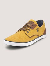 Strukturierte Schnürschuhe mit Lederdetails - Männer - yellow Strukturierte Schnürschuhe mit Lederdetails - Männer - yellow - 10 - TOM TAILOR