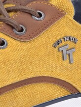 Strukturierte Schnürschuhe mit Lederdetails - Männer - yellow Strukturierte Schnürschuhe mit Lederdetails - Männer - yellow - 9 - TOM TAILOR