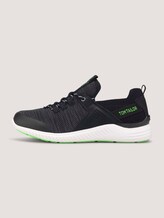Strukturierte Sneaker - Männer - black-lime Strukturierte Sneaker - Männer - black-lime - 7 - TOM TAILOR