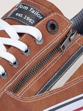 Sneaker mit seitlichem Reißverschluss - Männer - cognac Sneaker mit seitlichem Reißverschluss - Männer - cognac - 9 - TOM TAILOR
