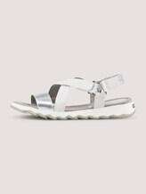 Metallic Sandalen - Frauen - white-silver Metallic Sandalen - Frauen - white-silver - 7 - TOM TAILOR