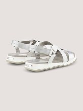 Metallic Sandalen - Frauen - white-silver Metallic Sandalen - Frauen - white-silver - 8 - TOM TAILOR