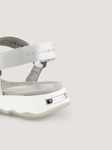 Metallic Sandalen - Frauen - white-silver Metallic Sandalen - Frauen - white-silver - 9 - TOM TAILOR