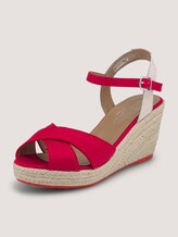 Sandaletten mit Keilabsatz - Frauen - red Sandaletten mit Keilabsatz - Frauen - red - 10 - TOM TAILOR