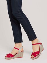 Sandaletten mit Keilabsatz - Frauen - red Sandaletten mit Keilabsatz - Frauen - red - 5 - TOM TAILOR