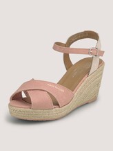 Sandaletten mit Keilabsatz - Frauen - rose Sandaletten mit Keilabsatz - Frauen - rose - 10 - TOM TAILOR