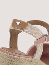 Sandaletten mit Keilabsatz - Frauen - rose Sandaletten mit Keilabsatz - Frauen - rose - 9 - TOM TAILOR