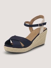Sandaletten mit Keilabsatz - Frauen - navy Sandaletten mit Keilabsatz - Frauen - navy - 10 - TOM TAILOR