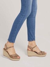Sandaletten mit Keilabsatz - Frauen - beige Sandaletten mit Keilabsatz - Frauen - beige - 5 - TOM TAILOR