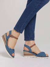 Sandaletten mit Keilabsatz - Frauen - jeans Sandaletten mit Keilabsatz - Frauen - jeans - 5 - TOM TAILOR