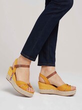Sandaletten mit Keilabsatz - Frauen - yellow Sandaletten mit Keilabsatz - Frauen - yellow - 5 - TOM TAILOR