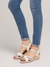 Sandaletten mit Keilabsatz - Frauen - offwhite Sandaletten mit Keilabsatz - Frauen - offwhite - 5 - TOM TAILOR