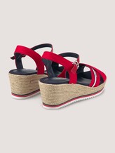 wedge-heel sandals - Women - red wedge-heel sandals - Women - red - 8 - TOM TAILOR