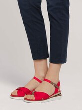 Sandaletten mit Keilabsatz - Frauen - red Sandaletten mit Keilabsatz - Frauen - red - 5 - TOM TAILOR