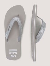Metallic Glitzer Zehentreter - Frauen - white-silver Metallic Glitzer Zehentreter - Frauen - white-silver - 13 - TOM TAILOR