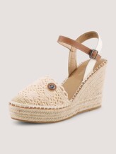 wedge-heel sandals - Women - offwhite wedge-heel sandals - Women - offwhite - 10 - TOM TAILOR Denim