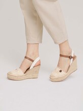 wedge-heel sandals - Women - offwhite wedge-heel sandals - Women - offwhite - 5 - TOM TAILOR Denim