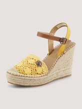 Sandalette mit Keilabsatz - Frauen - yellow Sandalette mit Keilabsatz - Frauen - yellow - 10 - TOM TAILOR Denim