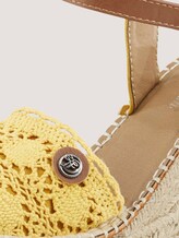 Sandalette mit Keilabsatz - Frauen - yellow Sandalette mit Keilabsatz - Frauen - yellow - 9 - TOM TAILOR Denim
