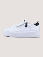 sneakers with zip details - Women - white sneakers with zip details - Women - white - 7 - TOM TAILOR Denim