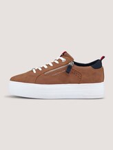Sneaker mit Reißverschluss-Details - Frauen - cognac Sneaker mit Reißverschluss-Details - Frauen - cognac - 7 - TOM TAILOR Denim