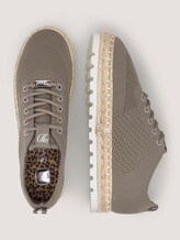 Sneaker mit geflochtener Bastsohle - Frauen - khaki Sneaker mit geflochtener Bastsohle - Frauen - khaki - 13 - TOM TAILOR Denim