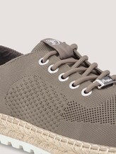 Sneaker mit geflochtener Bastsohle - Frauen - khaki Sneaker mit geflochtener Bastsohle - Frauen - khaki - 9 - TOM TAILOR Denim