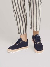 Sneaker mit geflochtener Bastsohle - Frauen - navy Sneaker mit geflochtener Bastsohle - Frauen - navy - 5 - TOM TAILOR Denim