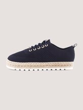 Sneaker mit geflochtener Bastsohle - Frauen - navy Sneaker mit geflochtener Bastsohle - Frauen - navy - 7 - TOM TAILOR Denim