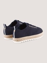 Sneaker mit geflochtener Bastsohle - Frauen - navy Sneaker mit geflochtener Bastsohle - Frauen - navy - 8 - TOM TAILOR Denim