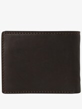 aufklappbare Geldbörse aus Leder - Männer - braun / brown aufklappbare Geldbörse aus Leder - Männer - braun / brown - 2 - TOM TAILOR