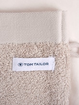 TOM TAILOR Unisex Waschhandschuhe im 6er-Pack, beige, Uni, Gr. 16X21