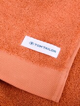 TOM TAILOR Unisex Gästehandtücher im 6er-Pack, 30x50 cm, orange, Uni, Gr. 30X50