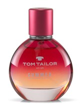 TOM TAILOR Damen Summer Eau de Toilette 30ml, weiß, Farbverlauf / Dip-Dye, Gr. ONESIZE