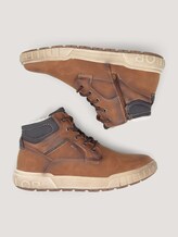 Gefütterte Schnürstiefel mit Logo - Männer - cognac Gefütterte Schnürstiefel mit Logo - Männer - cognac - 13 - TOM TAILOR