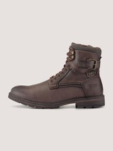 Lace-up boots with a decorative buckle - Men - mokka Lace-up boots with a decorative buckle - Men - mokka - 7 - TOM TAILOR Denim