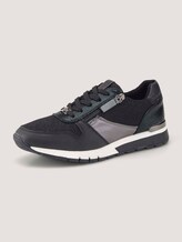 Sneakers met slangenhuid- en luipaardpatroon-details - Vrouwen - black Sneakers met slangenhuid- en luipaardpatroon-details - Vrouwen - black - 10 - TOM TAILOR
