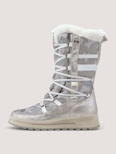 Lined boot with a camouflage pattern - Women - white-silver Lined boot with a camouflage pattern - Women - white-silver - 7 - TOM TAILOR