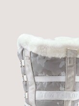 Lined boot with a camouflage pattern - Women - white-silver Lined boot with a camouflage pattern - Women - white-silver - 9 - TOM TAILOR