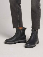 Lined ankle boot - Women - black Lined ankle boot - Women - black - 5 - TOM TAILOR