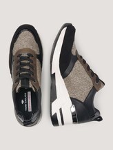 Sneaker mit Glitzernetz - Frauen - black-gold Sneaker mit Glitzernetz - Frauen - black-gold - 13 - TOM TAILOR