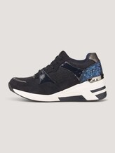 Sneaker mit Glitzernetz - Frauen - navy Sneaker mit Glitzernetz - Frauen - navy - 7 - TOM TAILOR