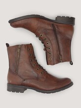 Boot with laces and a zipper - Women - cognac Boot with laces and a zipper - Women - cognac - 13 - TOM TAILOR
