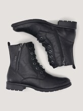 Stiefel mit Schnürung und Ziereißverschluss - Frauen - black Stiefel mit Schnürung und Ziereißverschluss - Frauen - black - 13 - TOM TAILOR