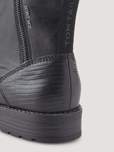 Stiefel mit Schnürung und Ziereißverschluss - Frauen - black Stiefel mit Schnürung und Ziereißverschluss - Frauen - black - 9 - TOM TAILOR