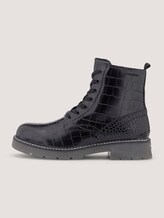 Laarzen met slangenhuidpatroon - Vrouwen - black Laarzen met slangenhuidpatroon - Vrouwen - black - 7 - TOM TAILOR